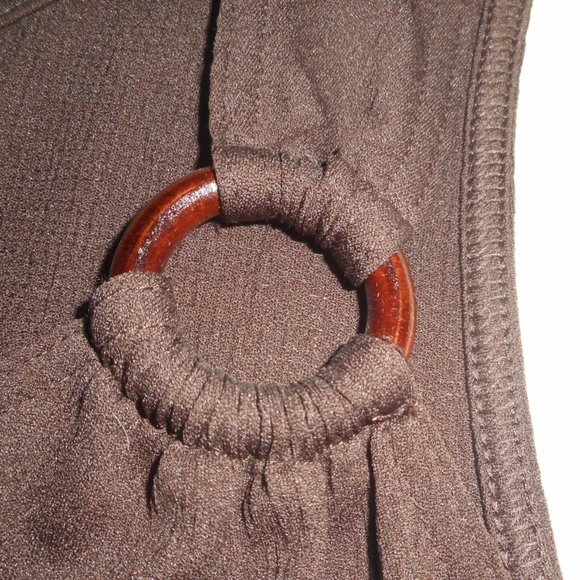 New Brown Cover Up by Croft & Barrow - Picture 3 of 3